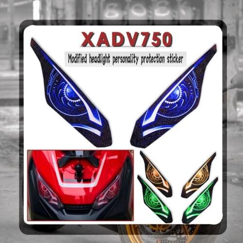 FOR HONDA XADV 750 X-ADV 750 XADV750 X ADV 750 2017-2020 Motorcycle accessories headlight protection sticker headlight sticker