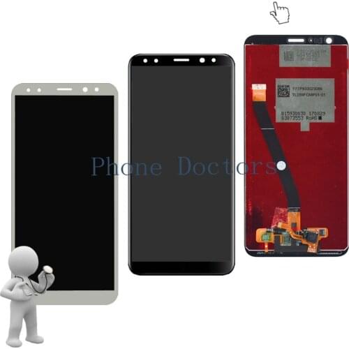 5.9 inch Full LCD DIsplay + Touch Screen Digitizer Assembly For Huawei Honor 9i RNE-L02 / Nova 2i RNE-L22 ; New ; 100% Tested