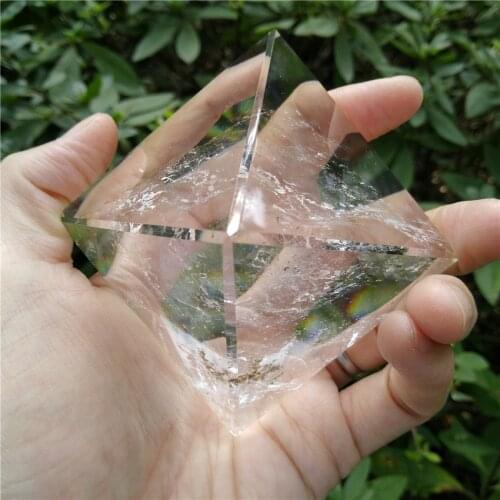 Stunning Phantom Quartz Crystal Pyramid Ghost Quartz Pyramid Natural Crystal Healing Meditation Balacer Crystal Chakra Tool