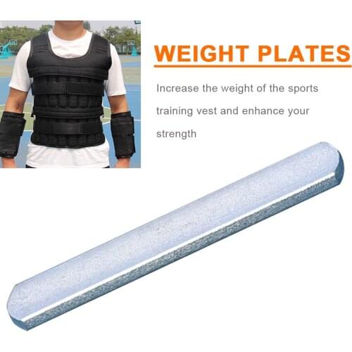 Adjustable Weighted Vest Training Load Bearing Training Boxing Training Waistcoat Stainless Steel Running Vest Thin Steel 4