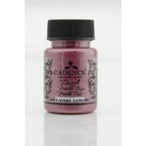 Cadence Dora Silvery Metallic Paint 157-Vişne 50ml