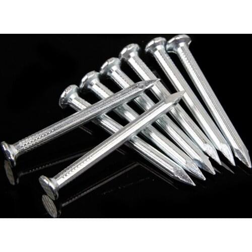 Steel Concrete Nails Flat Head Concrete Nails Hardened Fluted Tiling High Strength Concrete Steel Nails M1.6 M2 M3 M4 M5