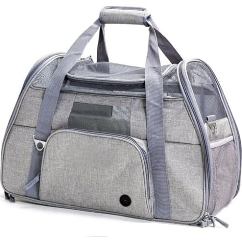Explosive models one-shoulder portable car breathable pet bag dog carrier cat backpack 8kg
