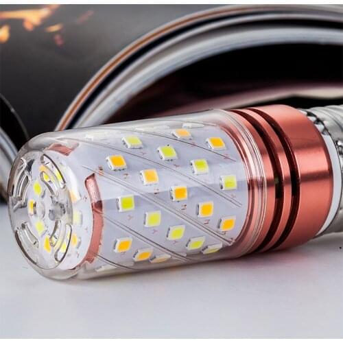 E27 E14 12W 16W SMD2835 Led Candle Bulb 220V 230v Save Energy LED Corn Lamp Home Chandelier LED Light Bombillas