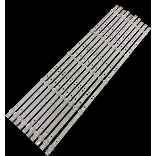 LED Backlight strip 5 Lamp For Skyworth 58"TV 58G2A 58G3 58K5D JL.D58051330-202AS-M V580DJ4-MD1 APT-LB17038-58G3-1.2