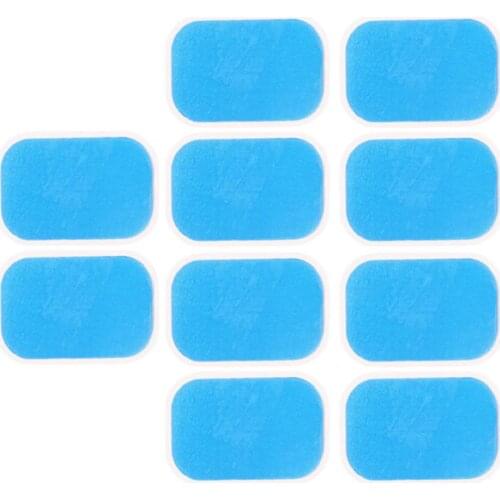 100 Pcs Abdominal Gel Stickers Replacement Gel Pads Abdominal Belt Toning Muscle ABS Trainer Device Accessories