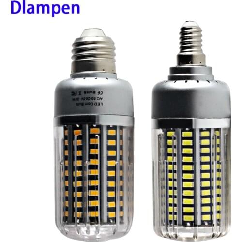 1X lampada led e27 E14 light bulb 20W high power 110v 220v supe home lighting Aluminum spotlight candle E 27 energy saving lamp