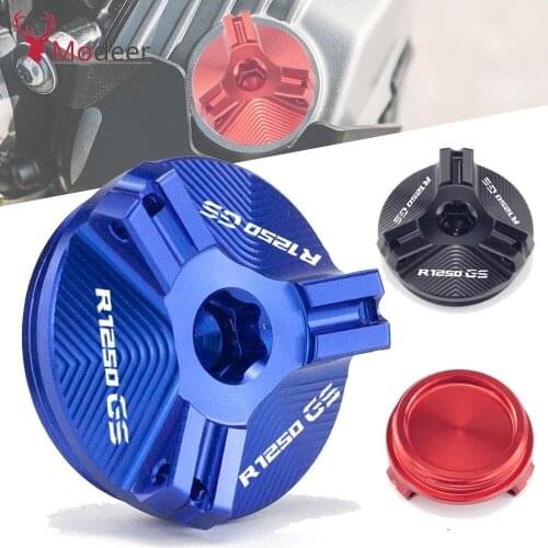 For BMW R1250GS R 1250 GS Adventure R 1250GS ADV R1250 GSA 2017-2020 Motorcycle Engine Oil Filter Cup Plug Cover Screw moto