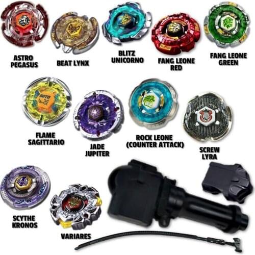 1pcs Spinning Top Toys For Sale Metal Fusion Gyro Spinning Top GALAXY PEGASIS W103RF+Launcher Children Christmas Gift Kids Toys