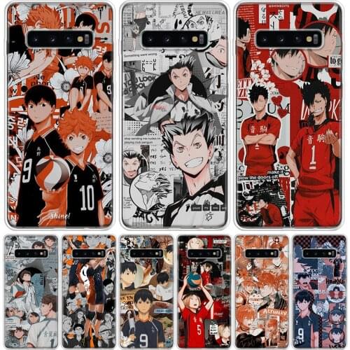 Haikyuu Hinata Attacks Anime Phone Case for Samsung Galaxy A51 A71 A50 A70 A40 A30 A20E A10 A01 A21 A41 M30S A6 A7 A8 A9 Plus
