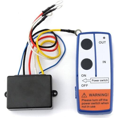 NEW 23A DC 12V 50FT Remote Control Kit Wireless Winch Remote Control Switch For Truck ATV SUV Winch Universal Switch