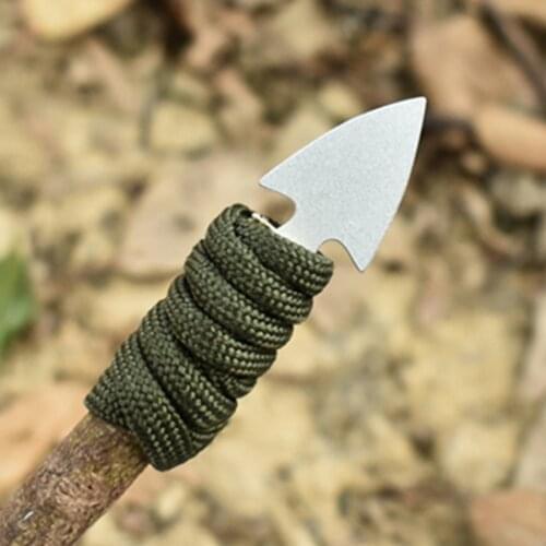 Outdoor Camp Emergency Survival Tool Outdoor Portable Easy Fishing 22 in 1 Stainless Steel Carrying Fishhook Card Model