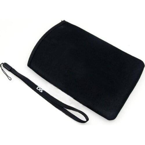 Soft Cloth Protective Travel Carrying Storage Bag Pouch Case +wrist strap for Nintendo New 3DS XL/LL 3DSXL/3DSLL Protector Cover