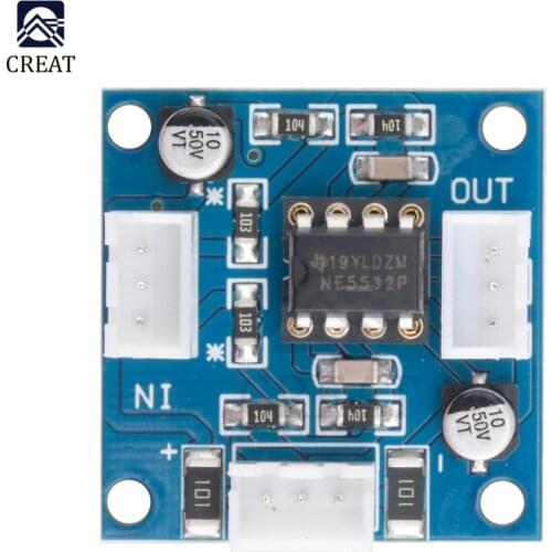 NE5532 OP-AMP HIFI Audio Preamplifier Multiple Amplifier Module Dual Power Supply Preamp Board For Bluetooth Pre-amp Board 45mA