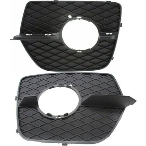 Car Front Bumper Fog Light Cover Trim Mesh Fog Lamp Grill Grille for -BMW X6 E71 2008 -2014 51117188383 51117188384