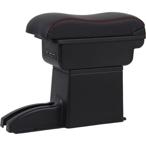 For Datsun on-NE box for armrest half-DOOR armrest universal car center console modification accessories double raised with usb