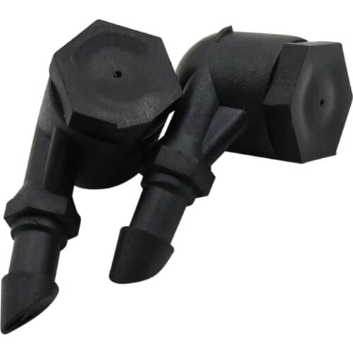 Garden Misting nozzle with 4mm Barb Agriculture Greenhouse fog sprayer Automatic Drip Irrigation System Sprinkler 100 Pcs