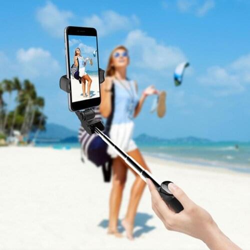 XT09 Selfie Stick 3 In 1 Selfie Stick Phone Tripod Extendable Monopod with Bluetooth Remote for Smartphone Selfie Stickfor Video