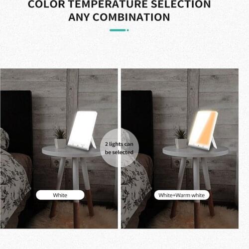 Light Therapy Sad Lamp Sunlight Lamp 3 Levels Dimming Timing function Gift