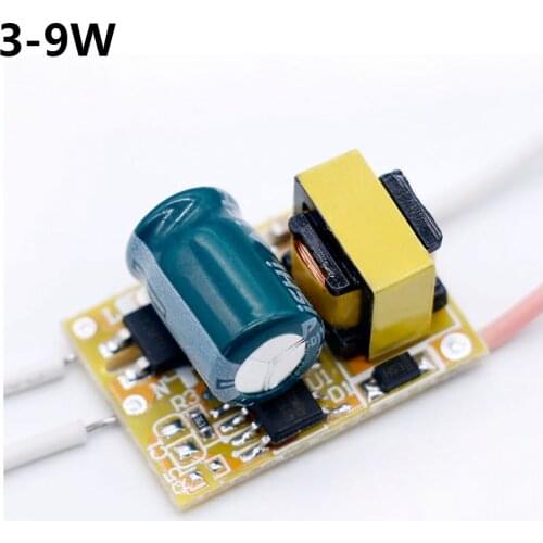 LED Driver 3-9W Power Supply Constant Current 70mA-140mA Automatic Voltage Control Lighting Transformers For LED Lights DIY