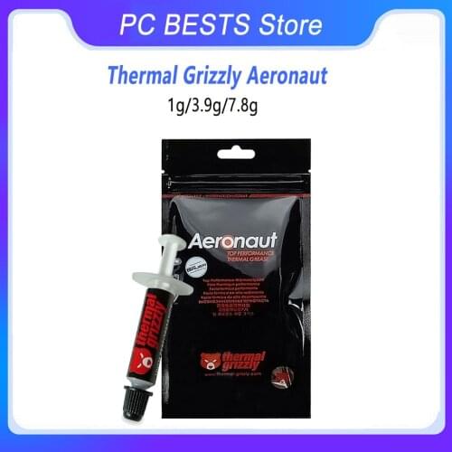 Thermal Grizzly Aeronaut 1g/3.9g/7.8g Thermal Grease 8.5W/m.k for CPU/GPU computer cooler AMD Intel Processor Thermal Paste
