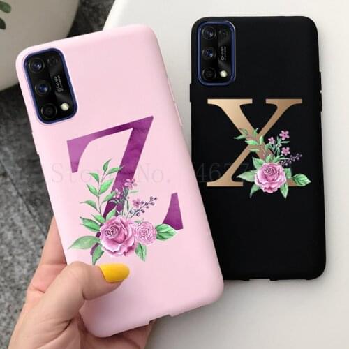 Slim Silicone Alphabet Phone Case For Samsung Galaxy S20 Lite SM-G781B S20 FE 5G S20 Fan Edition Name Letters Back Cover Coque