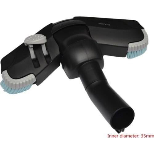 35mm Universal Nozzle Turbo Floor brush for Electrolux Philips Samsung LG Haier Midea vacuum cleaner partsTurbo brush head