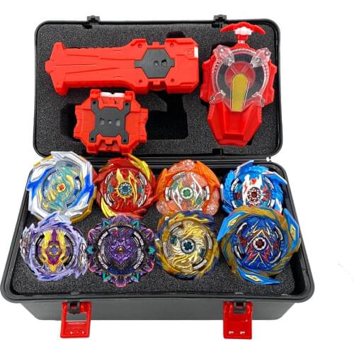 Tops Launchers Beyblade Burst Set Box Toys With Starter and Arena Suitcase Bayblade Metal God Bey Blade Blades Toys
