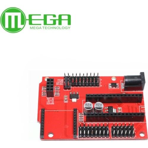 5pcs/lot Nano 328P IO wireless sensor expansion board for NRF24L01 Socket