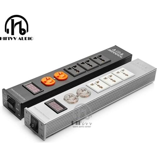 HIFivv audio LED High quality Advanced Audio Power Filter AC Power Socket universal Power filter