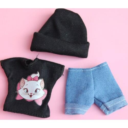 1/8 Bjd Accessories Baby Doll Clothes for 16cm Dolls Suit Dress Up OB11 DIY Toy Girl Toys for Childrens Birthday Gift