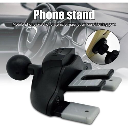 Car CD Slot Phone Holder Mount Cell Phones Navigation Air Vent Magnetic Mount Stand B88