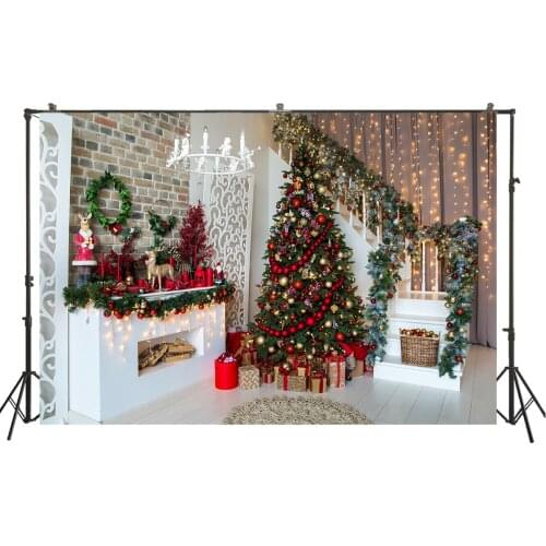 HUAYI Photography Backdrop christmas xmas photo background studio family party photobooth birthday backdrops photocall W-3760