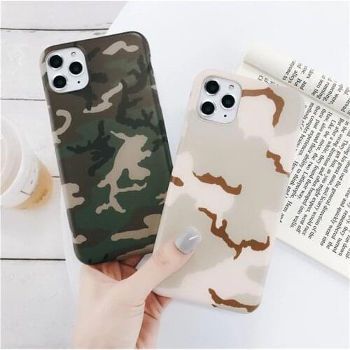 Camouflage Pattern Camo Military IMD Phone Case For iPhone 12 11 Pro MINI X XS XR MAX 7 8 Plus SE 2020 Army Silicone Back Cover
