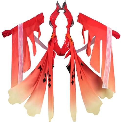 Cosplay Costume Anime Guilty Crown Yuzuriha Inori Egoist Red Battle Suit Free Shipping X