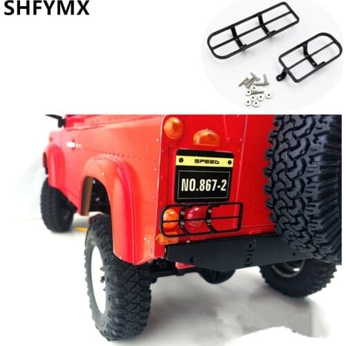 1:10 Scale Rc Car Metal Tail Light Grille Assembly For Rc Crawler Toys Car 4WD D90 G2 Remote Control Model Upgrade Parts