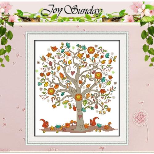 The Giving Tree Patterns Counted Cross Stitch 11CT 14CT Cross Stitch Sets Chinese Cross-stitch Kits Embroidery Needlework