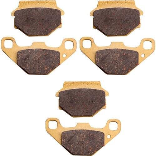Front Rear Brake Pads Set For EXPLORER Trasher 450 For QUADZILLA QZ200 QZ250 Front disc 250e QZ270 QZ300 XLC QZ 200 250 270 300