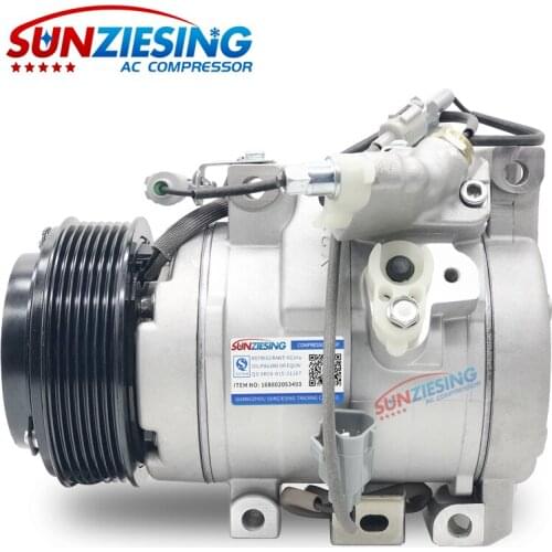 Suitable for Toyota prado 4000 2700 TRJ120 12 volt AC compressor 2002 10S17C 88320-6A150 664454949 100MM 7PK