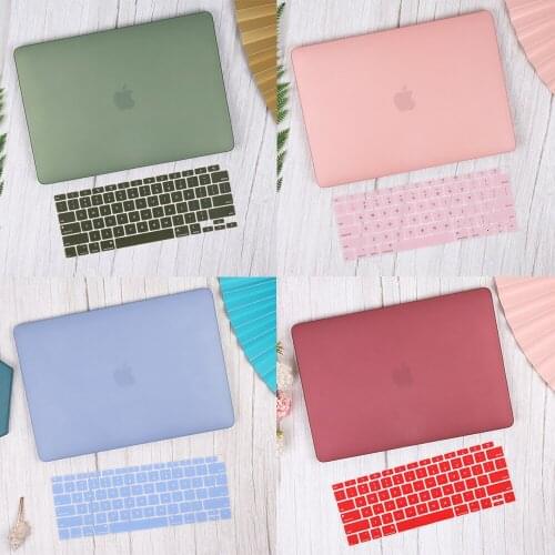 PP Soft Smooth Case for MacBook Air 13 inch 2020 A2337 A2179 Pro 13 A2289 A2251 A2338 M1 16-inch A2141 Touch Bar Matte Cover
