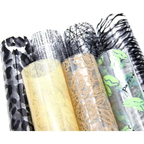 20*33cm Transparent Stripe Faux Synthetic Leather Fabric For Bow-knot Bags Wallet Earring Phone Case Scrapbook DIY,1Yc6653