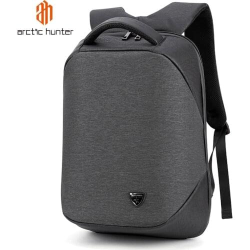 ARCTIC HUNTER Mens Backpack Outdoor Travel Laptop Bagpack for Men Casual Man USB Charging Mochila Computer Backpacks Bags Male