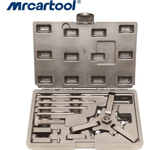 MR CARTOOL Harmonic Balancer Damper Pulley Puller Remover For GM Chrysler Cadillac Dodge Mitsubishi Oldsmobile Car Repair Tool