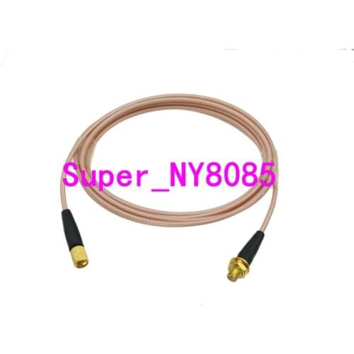 RG316 Cable Equality Microdot L5 Male to Microdot L5 Female Bulkhead for Ultrasonic Equipment Flaw Detector 3FT~10M