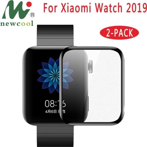 3D Full Coverage Screen Protector For Xiaomi Watch 2019 Curved Waterproof Xiaomi Smartwatch Protective Film (Not Tempered Glass)