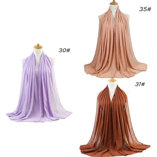 Pearl Chiffon Bubble Monochrome Bubble Scarf Scarf Selling Direct Quality Scarf Hot Sales Ethnic Hijab High Factory U7Z4