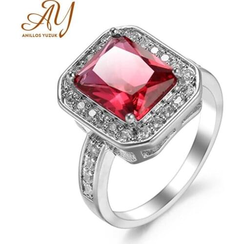 Anillos Yuzuk Silver 925 Jewelry Emerald Ring Green Gemstone Silver 925 Womens Trendy Rings Party Engagement Ring Fine Jewelry