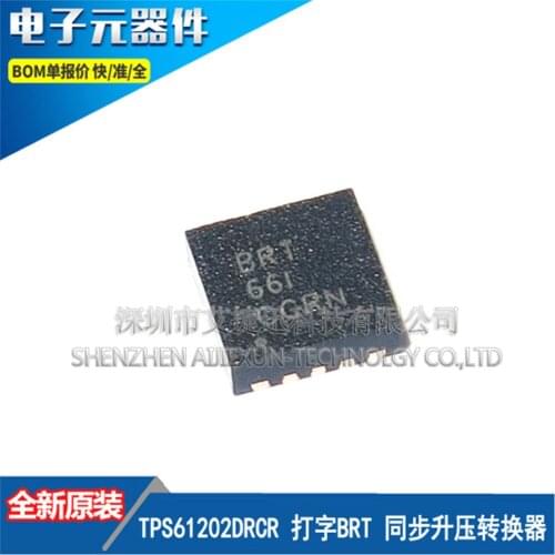 10PCS 100% New and original TPS61202DRCR SilkscreenBRT SON10 in stock
