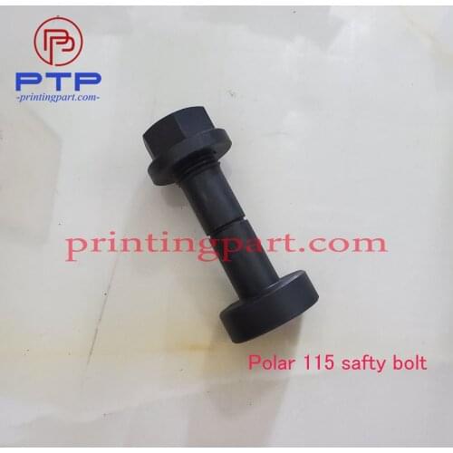 5pcs Polar 115 paper cutter spare parts length 70mm screw nut bolt for Polar Cutting Machine polar safty bolt M16x70MM