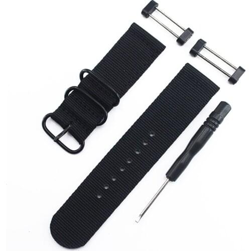 Watch Accessories For SUUNTO CORE ESSENTIAL Nylon Braided Strip Outdoor Waterproof Nylon Watch Band